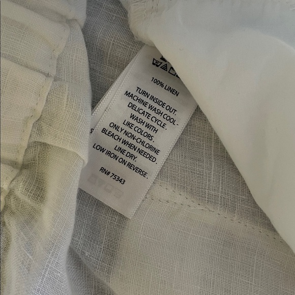 Cynthia Rowley White Coastal Beach Capris - Picture 9 of 9